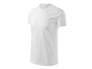 Heavy V-neck T-shirt unisex white S thumb 1