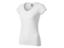 Fit V-neck T-shirt women’s white XS thumb 1