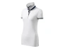 Collar Up Polo Shirt women’s white XS thumb 1