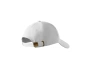 6P Cap unisex white adjustable thumb 4