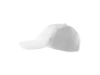5P Cap unisex white adjustable thumb 5