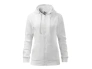 Trendy Zipper Sweatshirt women’s white XS thumb 2
