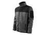 Casual Softshell Jacket men’s knit gray S thumb 1