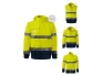 HV Guard 4 in 1 Jacket unisex fluorescent yellow M thumb 2