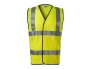 HV Bright Safety Vest unisex fluorescent yellow M thumb 2