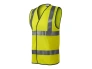 HV Bright Safety Vest unisex fluorescent yellow M thumb 1