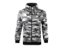 Camo Zipper Sweatshirt men’s camouflage gray S thumb 2