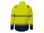 HV Drop Softshell Jacket unisex fluorescent yellow M thumb 3