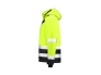 Midi Parka High Vis Bicolor Work Jacket unisex fluorescent yellow M thumb 4
