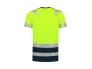 T-Shirt High Vis Bicolor T-shirt unisex fluorescent yellow S thumb 3