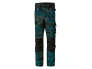 Vertex Camo Work Trousers men’s camouflage petrol 44 thumb 2