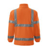 5v1_fliis_lukuga_jakk_high-visibility_HI-VIS_workwear_tööriietus_neoon_orange_oranz_trükk_tikand_enda-logoga_helkur_sublimatsiooni