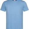 Stedman-ST2000-Unisex-Puuvillane-T-Särk-LightBlue-helesinine-trükiga