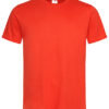 Stedman-ST2000-Unisex-Puuvillane-T-Särk-brilliant orange-BOR-trükiga