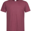 Stedman-ST2000-Unisex-Puuvillane-T-Särk-burgundy-red-BGR-trükiga