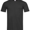 STEDMAN-ST2010-body-fitted-meeste-puuvillane-t-särk-must-black-opal-logo