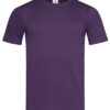 STEDMAN-ST2010-body-fitted-meeste-puuvillane-t-särk-tume-lilla-deep-berry-logo