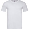 STEDMAN-ST2010-body-fitted-meeste-puuvillane-t-särk-valge-white-logo