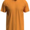 STEDMAN-ST2300-v-neck-kaelus-meeste-t-särk-oranz-orange-trükk