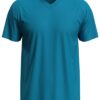 STEDMAN-ST2300-v-neck-kaelus-meeste-t-särk-sinine-ocean-blue-trükk