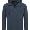 STEDMAN-ST5080-meeste-fliis-active-lukuga-kapuutsiga-blue midnight-BLM
